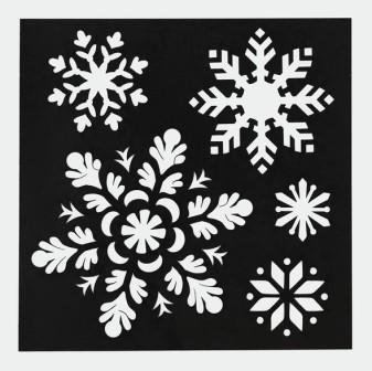Трафарет для творчества «Снежинки», 15 × 15 см   4304724 фото, картинки