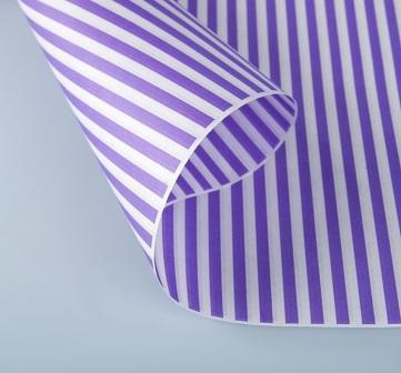 Бумага упаковочная крафт "Полоски фиолетовые" 0,5 х 10 м, 70 гр   3818215 фото, картинки