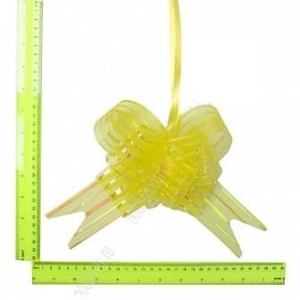 Бант-бабочка 5 см ВР-459, желтый 1 шт. фото, картинки