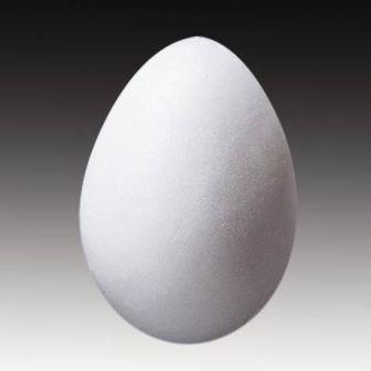 Яйцо из пенопласта полусфера 9 см, 1 шт. фото, картинки
