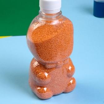 Песок цветной в бутылках "Оранжевый"МИКС 500 гр 3691878 фото, картинки