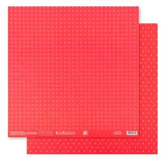 Бумага для скрапбукинга «Красная базовая», 30.5 × 32 см, 180 гм 4505870 фото, картинки