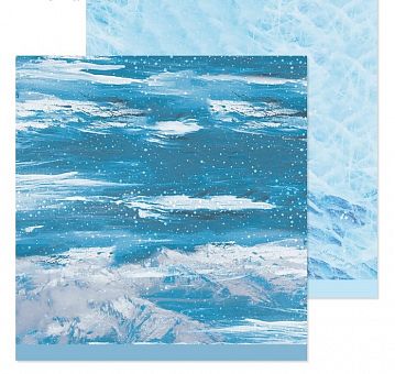 Бумага для скрапбукинга «Зимняя стужа», 30,5 × 30,5 3309680 фото, картинки