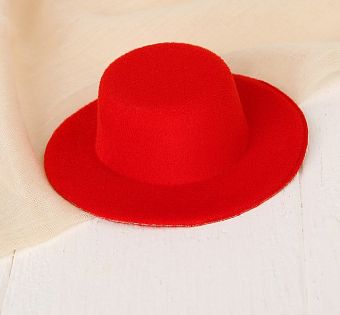 Шляпа для игрушек, размер 10 см, цвет красный   3488159 фото, картинки
