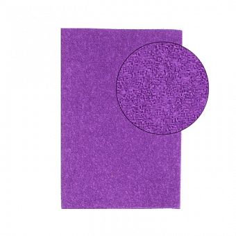 Фоамиран махровый "Яркий фиолет" 2 мм, А4, 1 лист фото, картинки