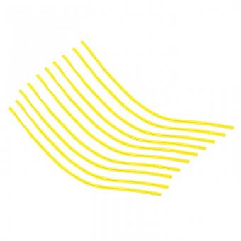 Проволока с ворсом для поделок и декорирования (набор 10 шт), цвет желтый фото, картинки
