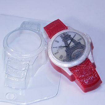Форма пластиковая "Часы наручные/Кожаный браслет" фото, картинки