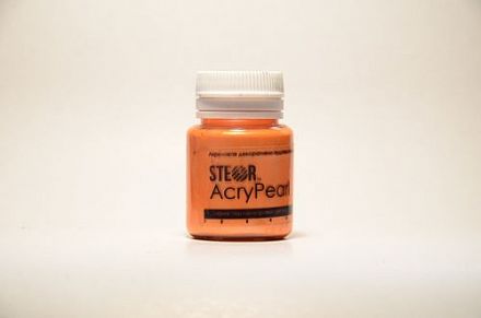 Акриловая краска AcryPearl Оранжевый перламутровый 20мл. фото, картинки