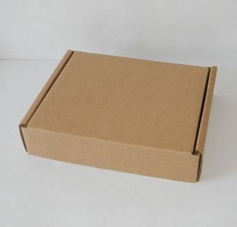 Коробка "Без крышки, внутренний гофрокартон" 18*15*5 см фото, картинки