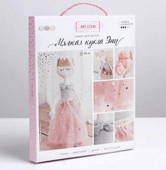 Интерьерная кукла «Эни», набор для шитья, 18 × 22.5 × 2 см 3548687 фото, картинки