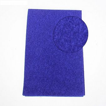 Фоамиран махровый "Сине-фиолетовый" 2 мм, А4, 1 лист фото, картинки
