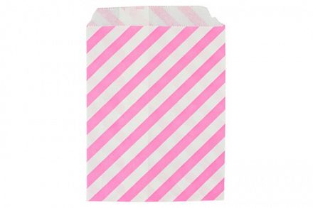 Бумажные пакеты для выпечки "Райе розовые", 13*18,5 см, 10 шт. фото, картинки