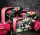 Коробка подарочная чемодан "Розовый фламинго" 2  25 x 8 см фото, картинки