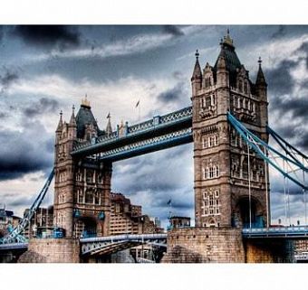 Картина по номерам 40х50 Эксклюзив!!! GX 28046 Английский мост (Оптом) фото, картинки