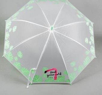 Зонт детский "Фламинго", зеленый    3623424 фото, картинки