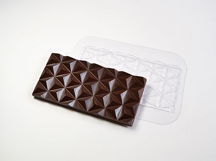 Форма для шоколада "Плитка Пирамидки" фото, картинки