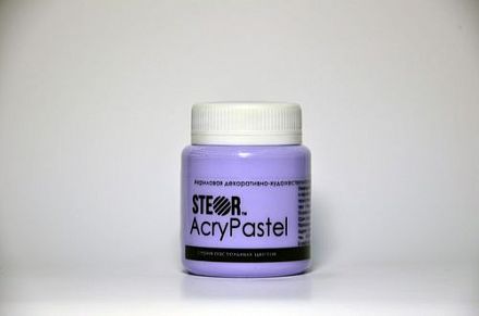 Акриловая краска AcryPastel Фиолетовый пастельный 20мл. фото, картинки
