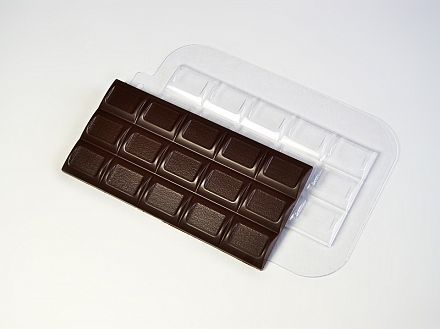 Форма для шоколада "Плитка Полукруг" фото, картинки