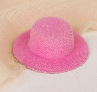 Шляпа для игрушек, размер 5 см, цвет розовый   3488140 фото, картинки