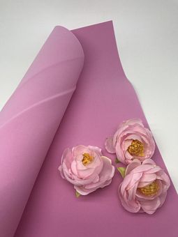 Фоамиран шелковый розовый 1мм 50*50 (№15659-01) фото, картинки