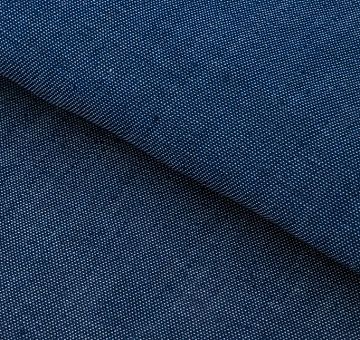 Ткань для пэчворка мягкая джинса синяя, 47 х 50 см фото, картинки