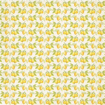 Бумага для скрапбукинга "Вкусно. Лимоны", 30,5*30,5 см, 190 гр/м фото, картинки