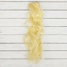 Волосы - тресс для кукол "Кудри" длина волос 40 см, ширина 50 см, №613 фото