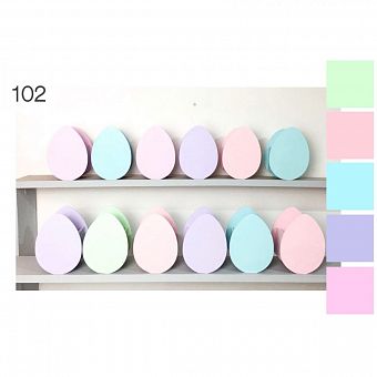 Кашпо яйцо (целое) №102, 11,5*10*15,5 см, цвета в ассортименте фото, картинки