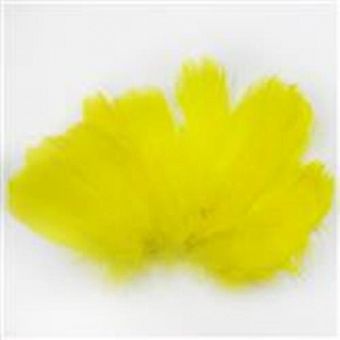 Перья Желтые 12 см, 20 шт. фото, картинки