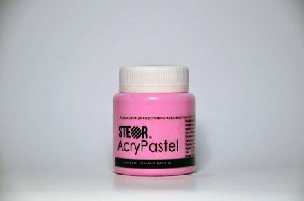 Акриловая краска AcryPastel Малиновый пастельный 20мл. фото, картинки