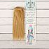 Волосы - тресс для кукол "Прямые" длина волос 15 см, ширина 100 см, цвет № 15   2294862 фото, картинки