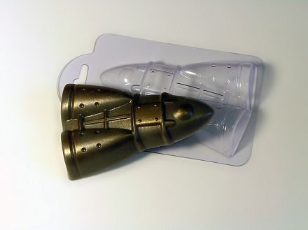 Форма для мыла "Ракета 2" фото, картинки