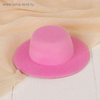 Шляпа для игрушек, размер 10 см, цвет розовый   3488160 фото, картинки