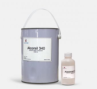 Силикон "Alcorsil 340" (1 кг+ катализатор) белый фото, картинки