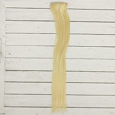 Волосы - тресс для кукол "Прямые" длина волос 40 см, ширина 50 см, №613   2294369 фото