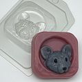 Форма пластиковая: Мышь в норке