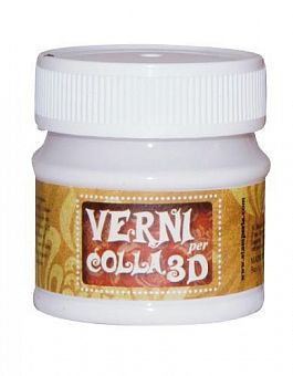 Лак-клей "Verni Colla 3D"финишный,"2 в 1", для 3D декупажа,  50 мл   . фото, картинки