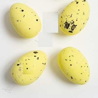 Пасхальный декор "Яйца" 4*6 см SF-5011, желтый фото, картинки