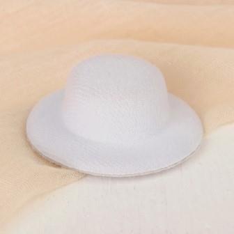 Шляпа для игрушек, размер 5 см, цвет белый   3488135 фото, картинки