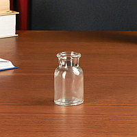 Бутылка для аромамасел/декора стекло "Лёгкость" прозрачная 30 мл 6,5х3,5х3,5 см   4543436 фото, картинки