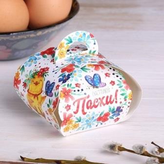 Коробочка подарочная для яйца «Счастливой Пасхи!», 25 × 30 см 4623960 фото, картинки