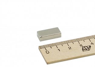 Постоянный магнит 20х1,5 диск, N38, никель фото