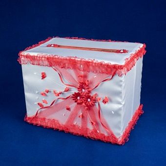 Б66-00-0306  Коробка под деньги - ручной работы (кристаллон) (шир.18см;дл.26см;выс.20см) фото, картинки