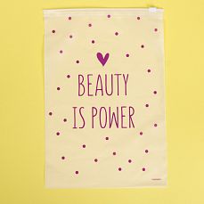 Пакет для хранения вещей Beauty is power, 20 × 29 см   3929703 фото