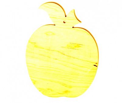 Доска декоративная "Яблоко", 20*15 см фото, картинки