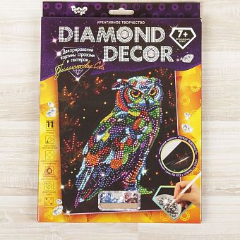 Набор для создания мозаики серии «DIAMOND DECOR» планшетка без рамки DD-01-09   2604009 фото, картинки