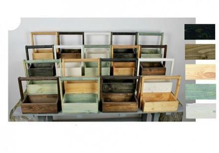 Ящик деревянный декоративный  в ассортименте (Эко_26) фото, картинки