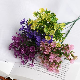 Букет "Мелкие цветочки" 17 см, микс   4642648       фото, картинки