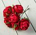 Декор для творчества "Нежные розы" (набор-букет 6 цветков) 12 см d=3,5 см МИКС 2443176    фото, картинки