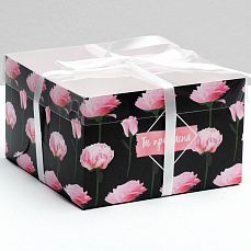 Коробка для капкейка «Ты прекрасна», 16 × 16 × 10 см 4949306 фото